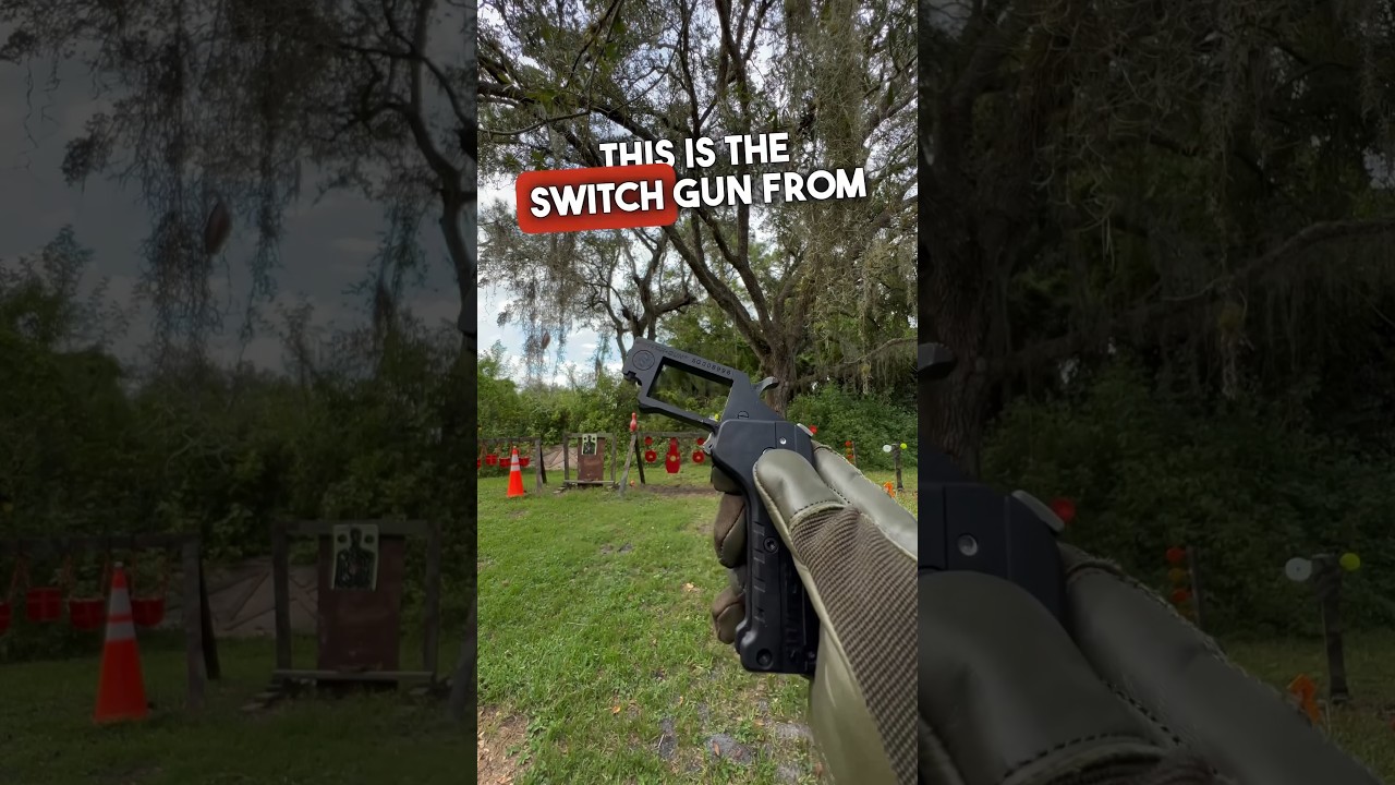 The switchblade of guns