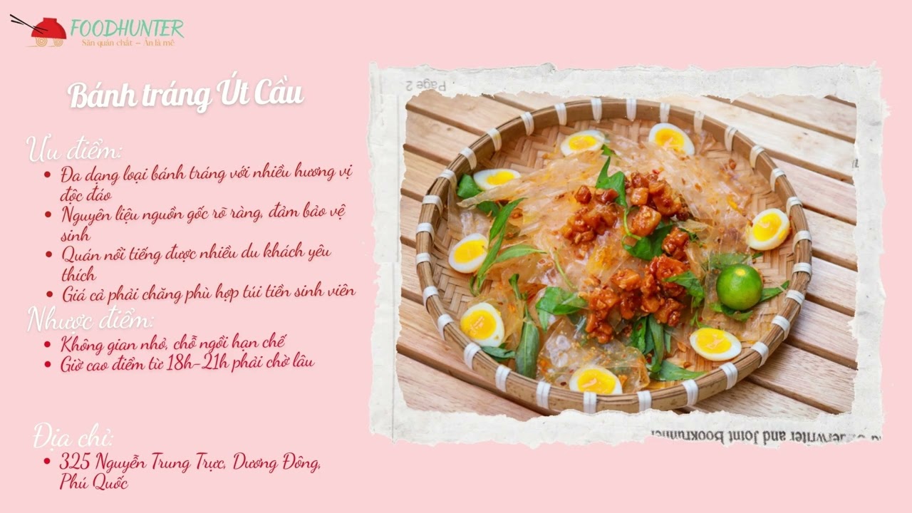 Top 20 Quán Ăn Vặt Phú Quốc Ngon Nhất - Đặc Sản Đảo Ngọc 15K-250K | Foodhunter.vn