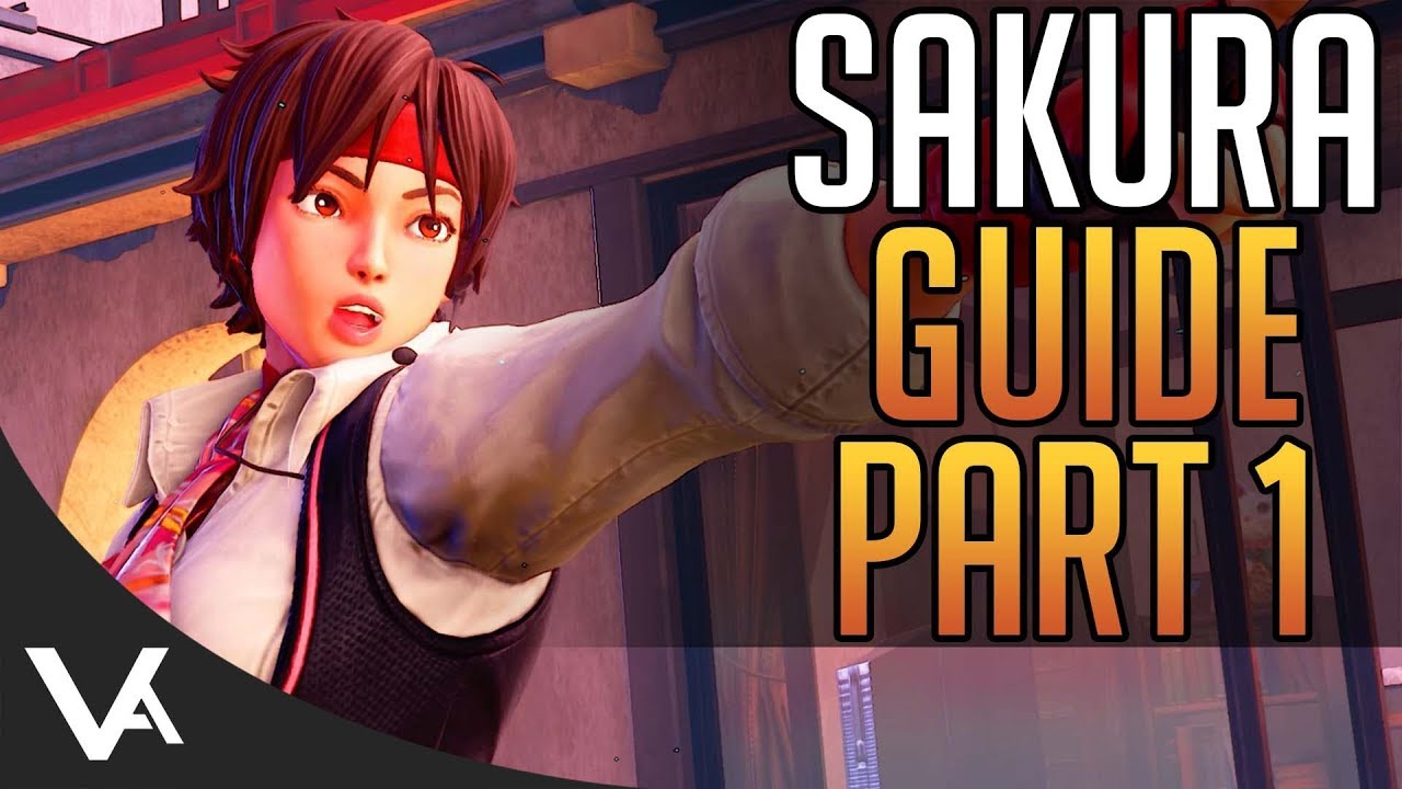 SFV - Sakura Tutorial Guide Part 1! Best Normals & Anti-Airs For Street Fighter 5 Arcade Edition