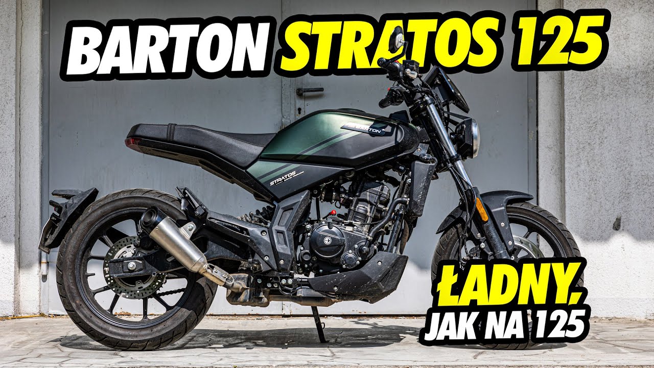 Barton Stratos 125 - Nowoczesność w KLASYCZNYM wydaniu!