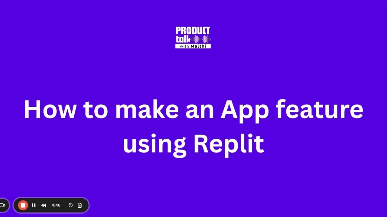 🚀 Build a Full App Prototype with Just One Prompt in Replit