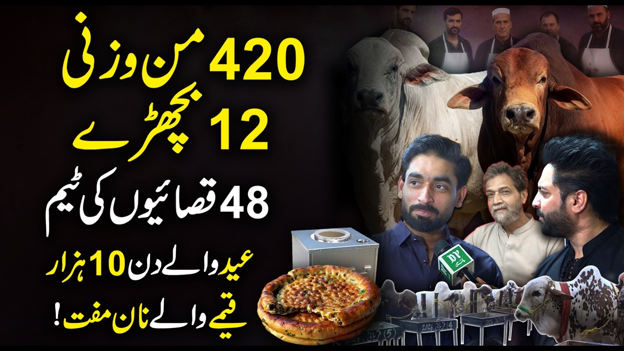 Большое жертвоприношение в Гуджранвале... 🐄 | Daily Pakistan | Ясир Шами