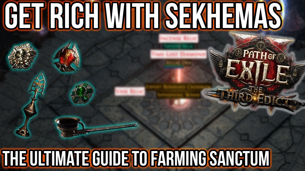 Как я зарабатываю деньги в Санктуме — Полное руководство по фермерству в Испытании Секемас — POE2...
