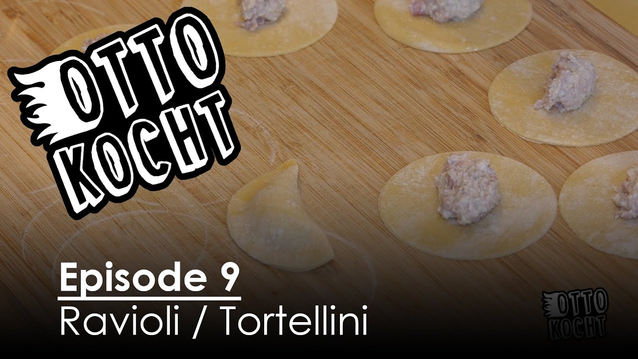 Ravioli selber machen | Tortellini Füllung