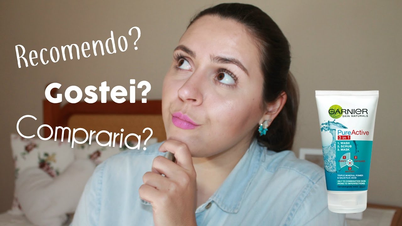 PRIMEIRAS IMPRESSÕES | Máscara Pure Active 3 em 1 da Garnier