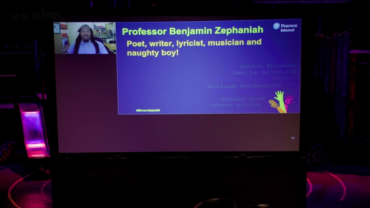 Lit in Colour Student Conference 2024: Benjamin Zephaniah tribute