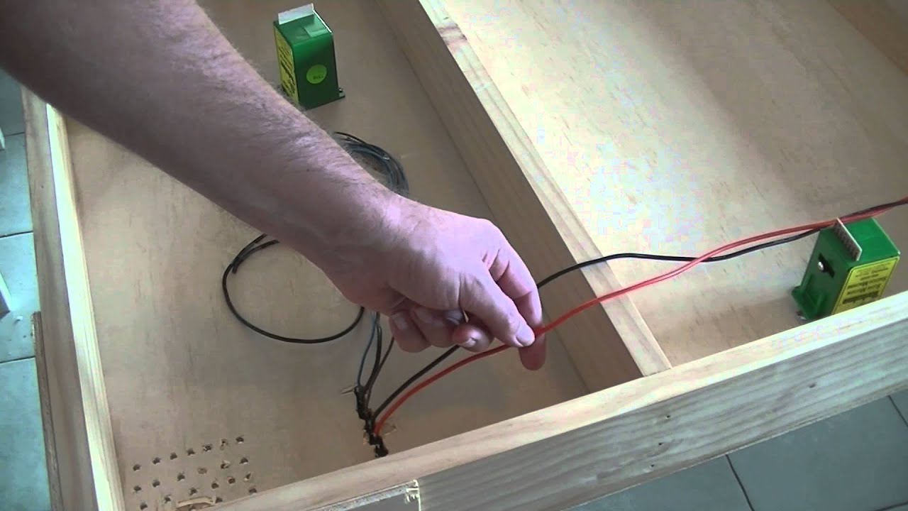 Installing the main buss line for block detection