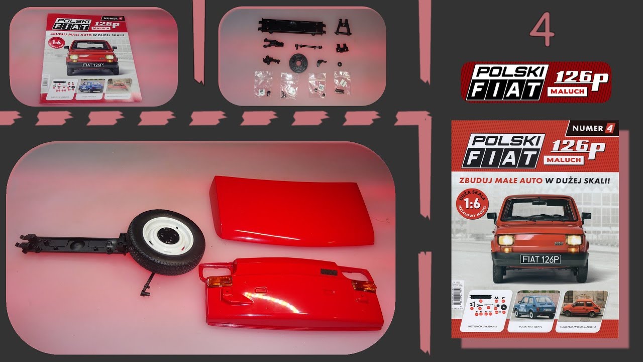 Hachette - Polski Fiat 126p - 4K - Numer 4 - Prezentacja i Montaż