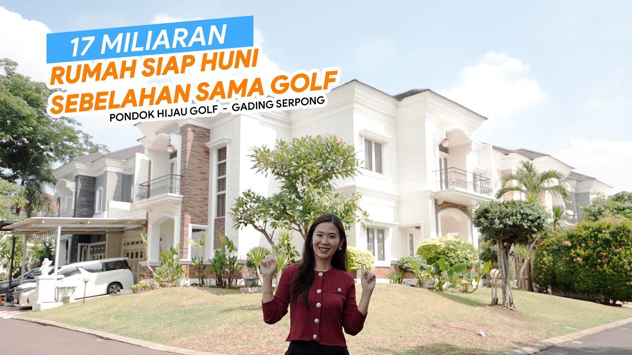 Eps 541 | Rumah SIAP huni CLUSTER FAVORIT PHG Gading Serpong, Full furnish mewah