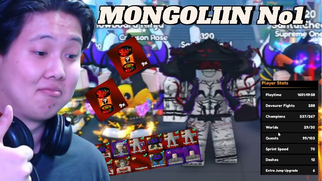 Монголын No1 account !!! | Anime champions |