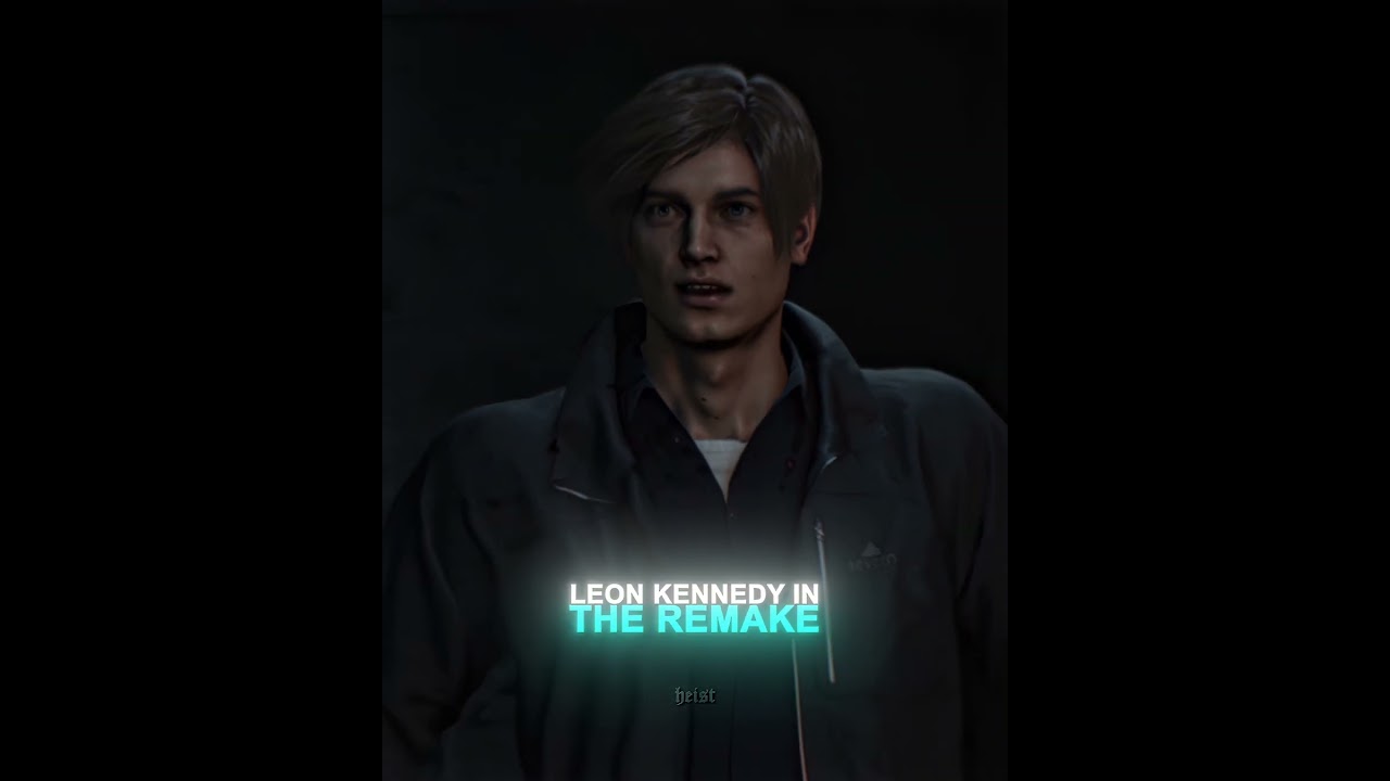 Leon Kennedy ORIGINAL vs REMAKE 😲 [4K] | Resident Evil 2 #shorts