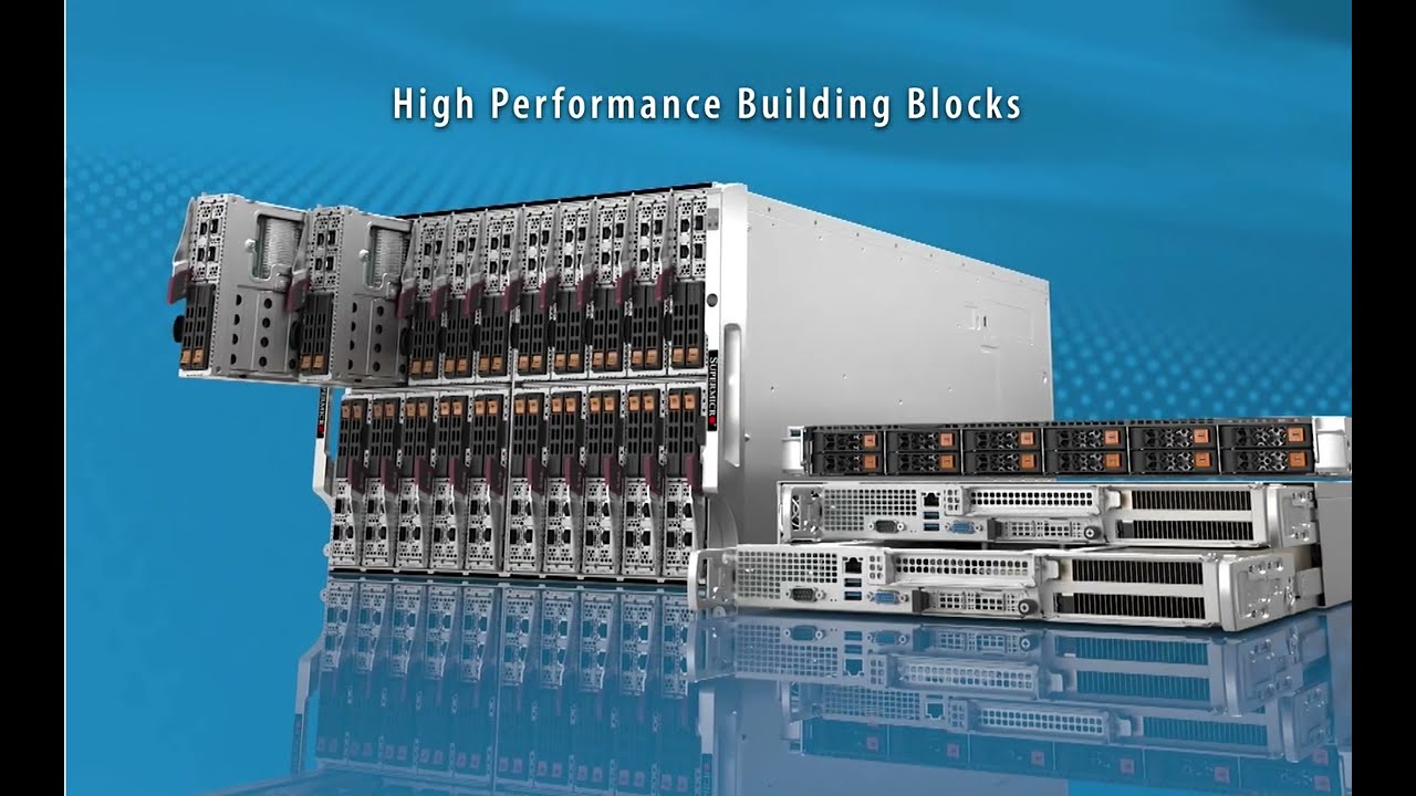 Supermicro High Performance Building Blocks, Powered by AMD EPYC&trade; 7003 Series Processors