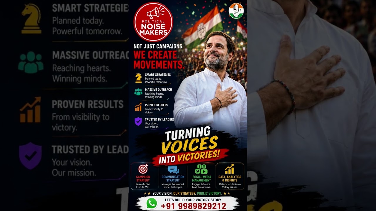 The Secret Formula Behind Every Winning Election Campaign |#indianpolitics