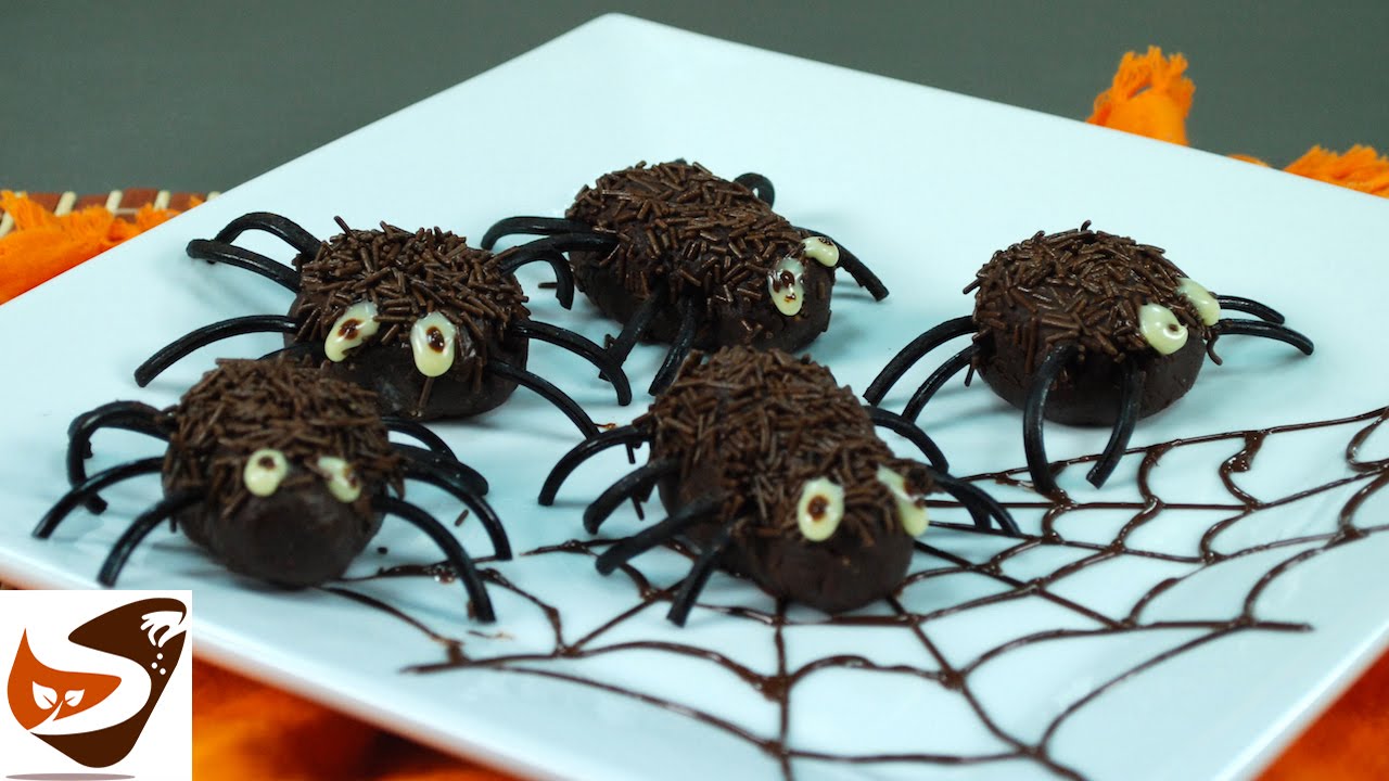 Dolci di Halloween: ragnetti per bambini - ricette dolci (Halloween candy recipes )
