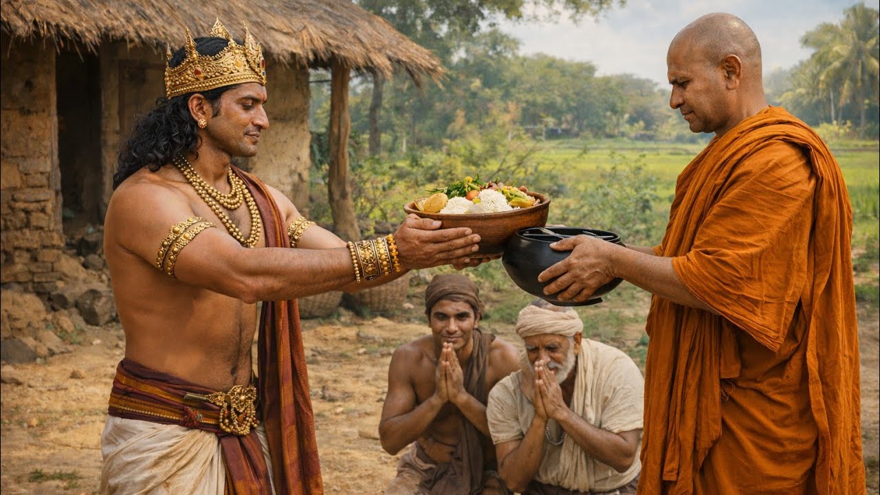 ආහාර දානයේ අනුසස්|තම්බසුමන තෙරුන්ගේ කථාව