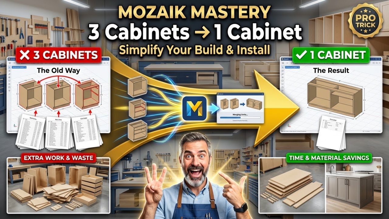 Mastering Mozaik: Unify Multiple Cabinets into One Stunning Design 🛠️🏠