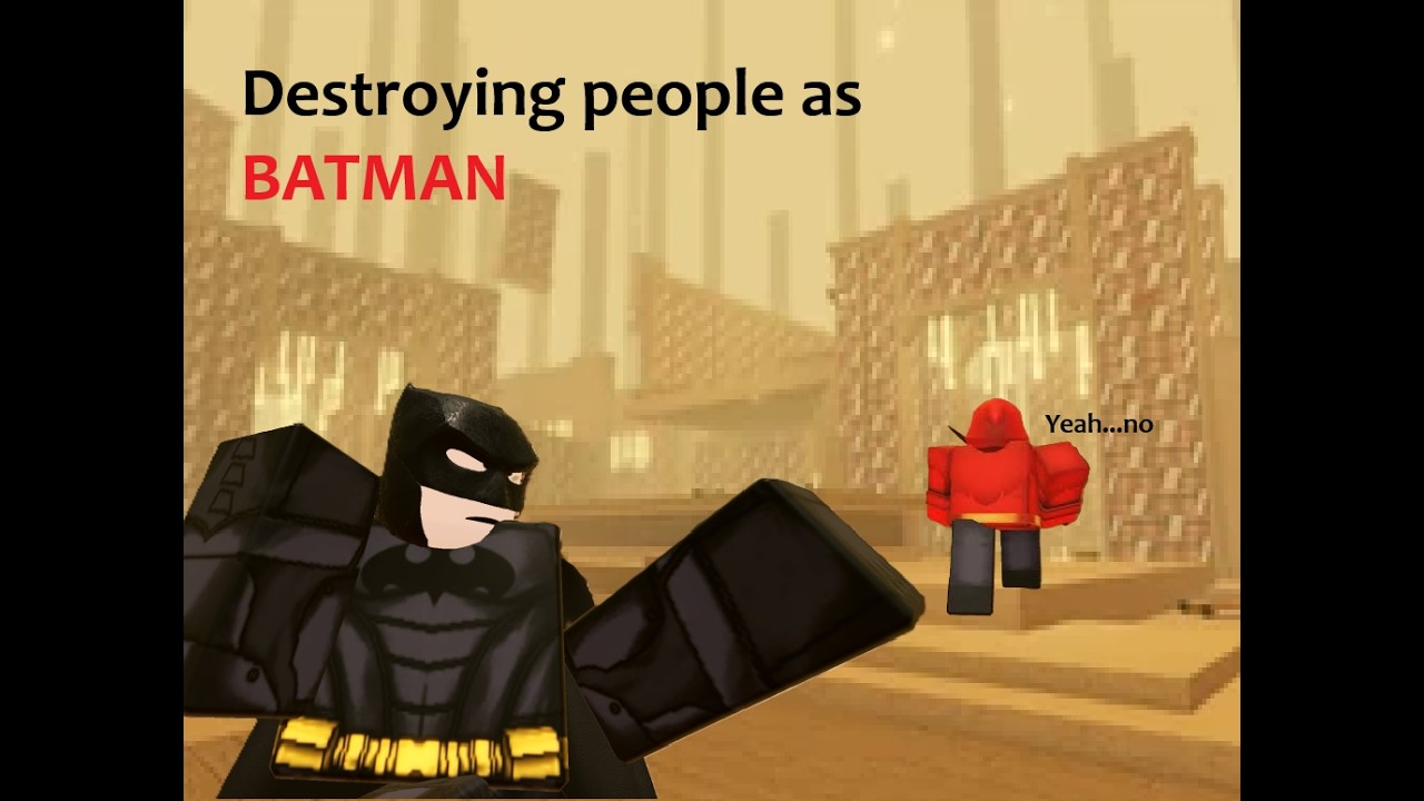 Saving the players of Doom By Fate as Batman