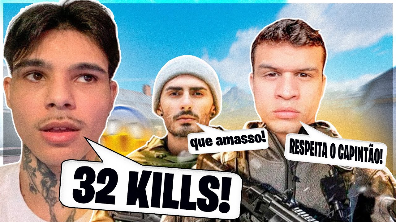 REAGINDO ao @SKYLOOX, FAZENDO 32KILLS na RANKED com EVANDRAUM! - COD MOBILE BATTLE ROYALE