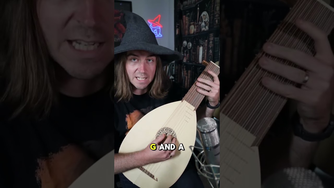 Introducing the Renaissance Lute! #lute #medieval #baldursgate3 #bard #dnd #renfaire #cosplay