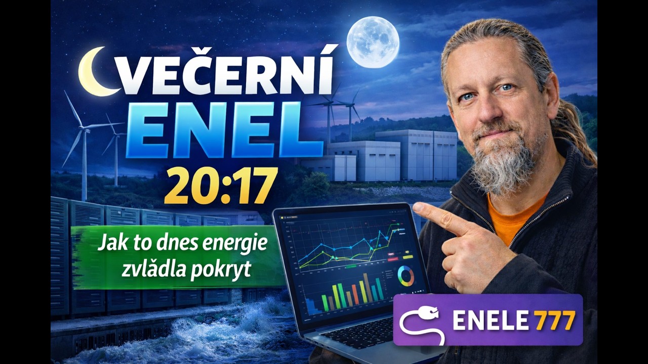 VEČERNÍ ENEL 11.2.- 20:17 | Jak den s energií dopadl (živě)