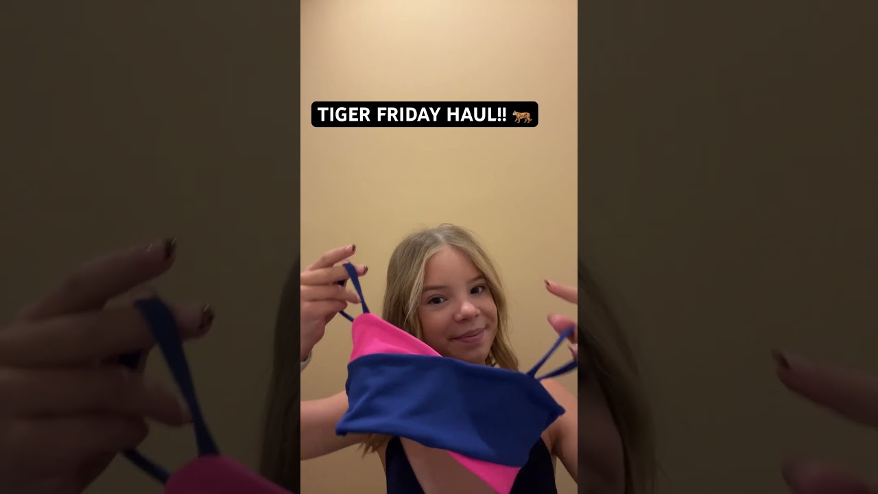 TIGER FRIDAY HAUL!! ‼️ #tigerfriday #dance #dancewear #haul #dancerlife