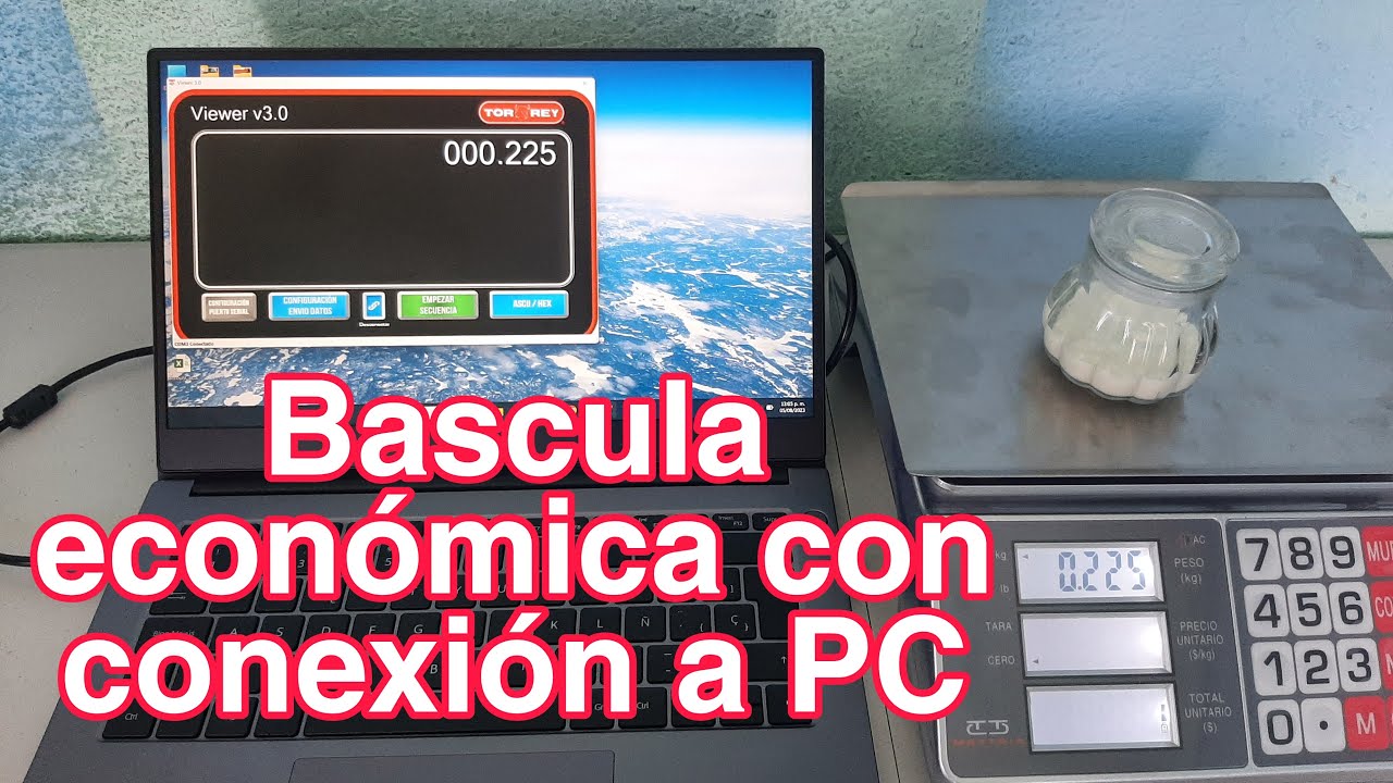 Bascula Económica con Conexión a PC | Guía de Uso | Mettria USB Lite