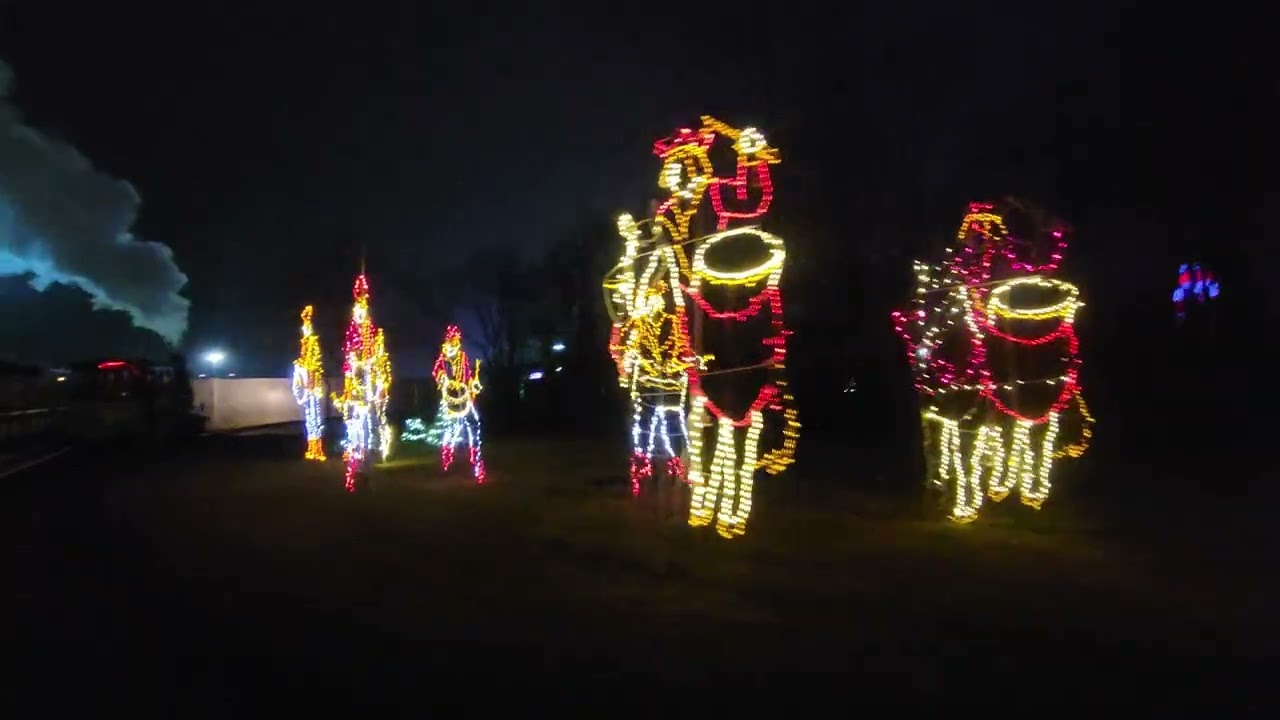 The 12 days of Christmas train ride at Kings Island's Winterfest 2022#kingsisland
