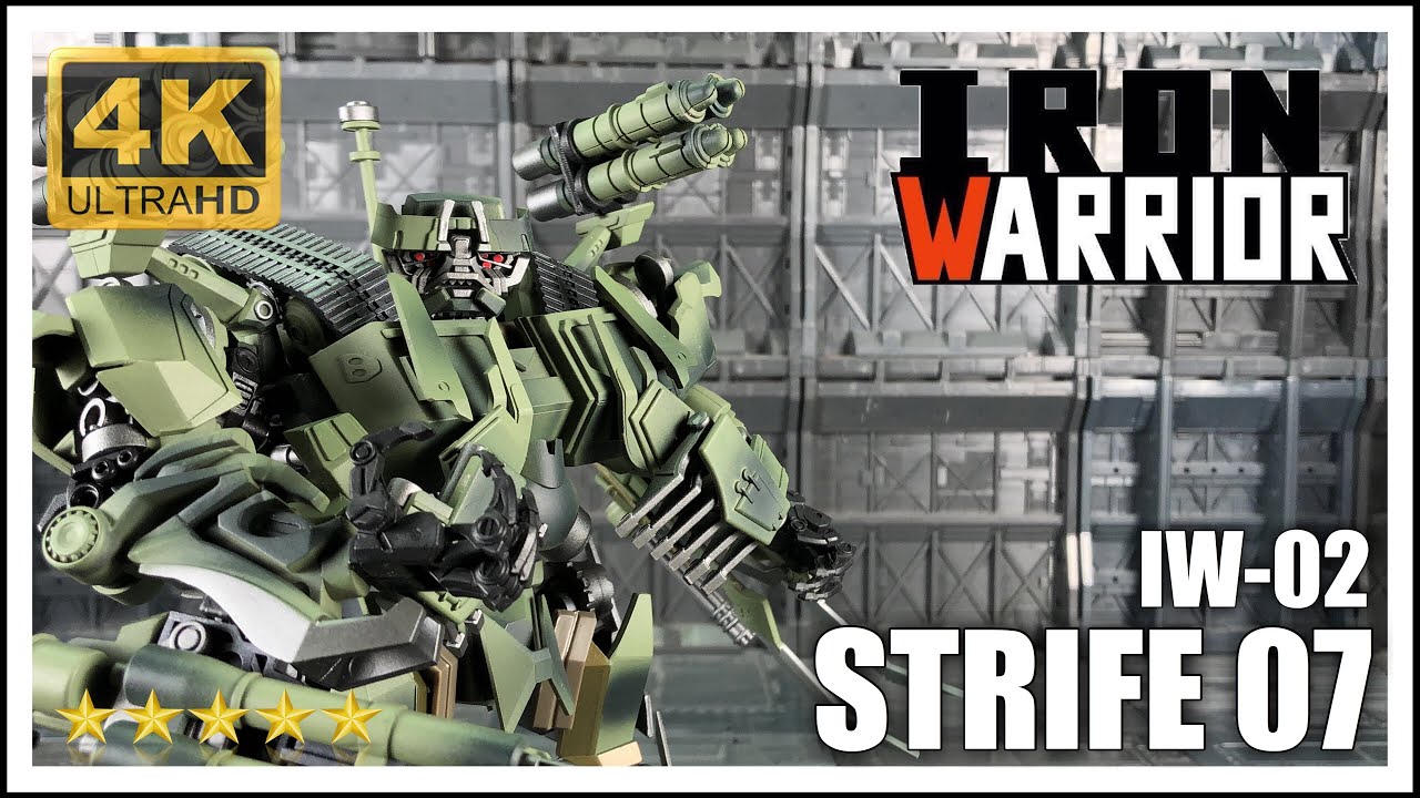 Iron Warrior Dual Model Series IW-02 STRIFE 07 Transformers Brawl Kit