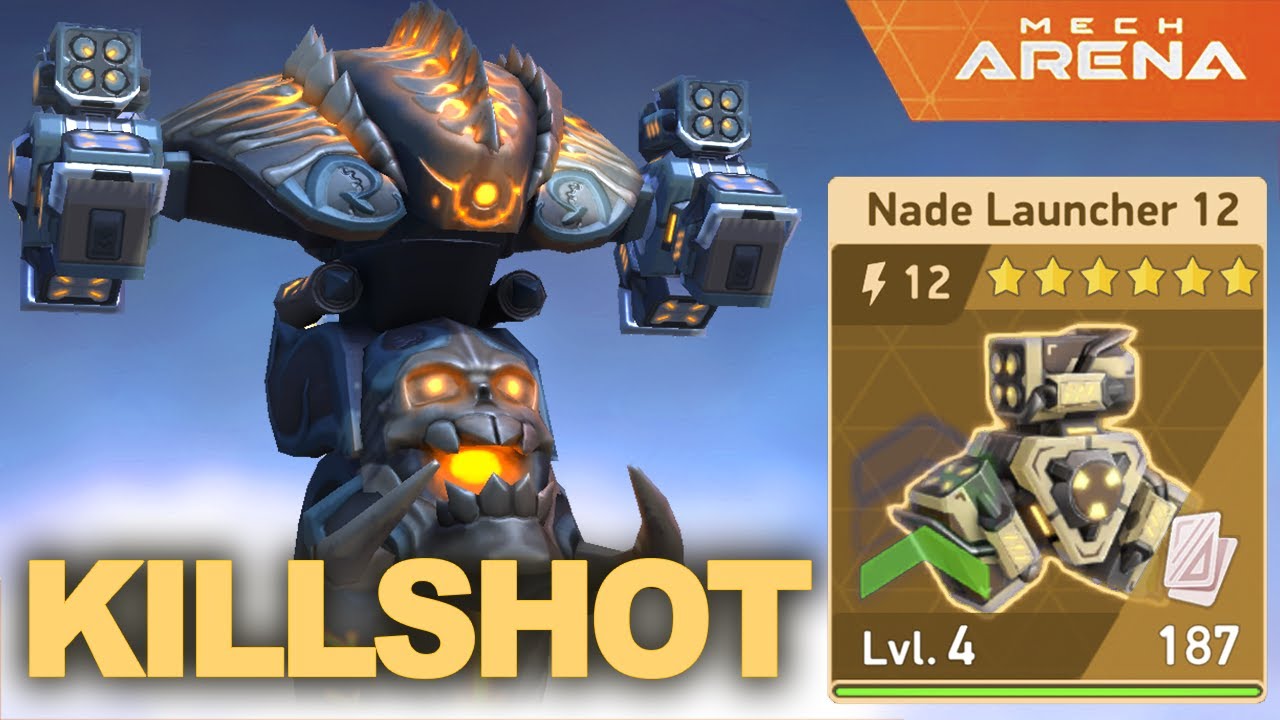 I'm Riding Your Favorite Killshot And Blasting Everyone With Nade Launcher - Mech Arena