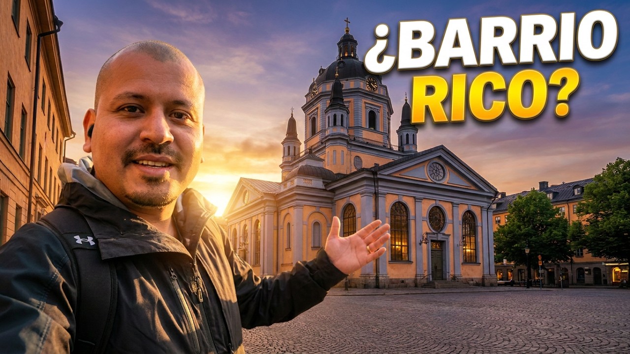 “Caminando por Södermalm, el barrio más RICO de Estocolmo 🇸🇪”