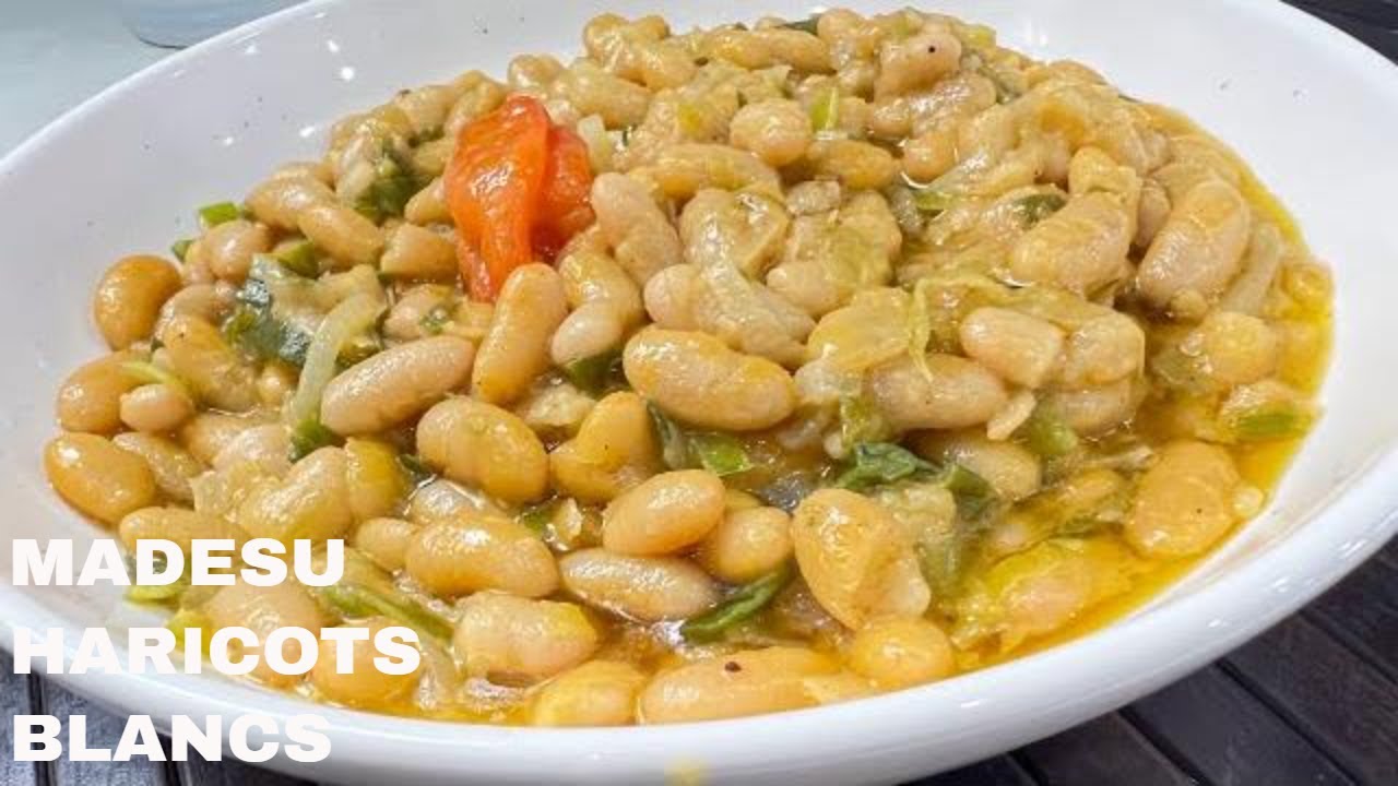 Madesu Congolais | Haricots blancs sans tomate | Madesu ba kalinga