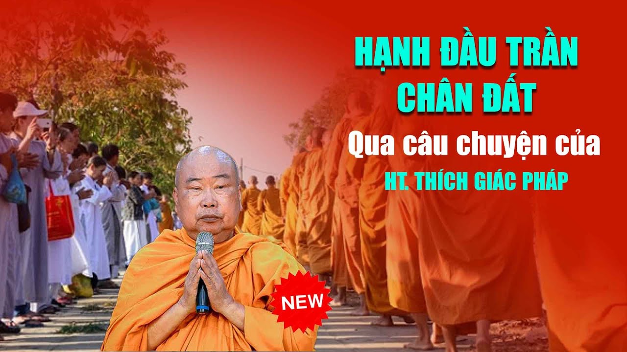 🔴Thầy hệ phái Khất sĩ nói về hạnh ĐẦU TRẦN CHÂN ĐẤT đi khất thực thế nào? |Thích Giác Pháp