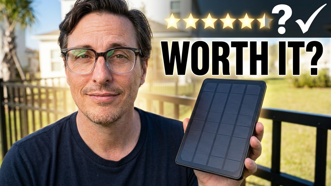 LIYVZ 3W Solar Panel for Trail Camera &ndash; 6V/12V Charger with Built-in 5000mAh Battery Review