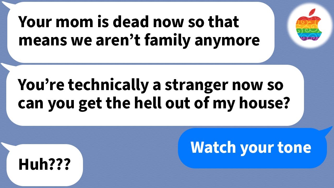 【Apple】 My stepsister is told some pretty insane news by her dad for speaking horribly to me
