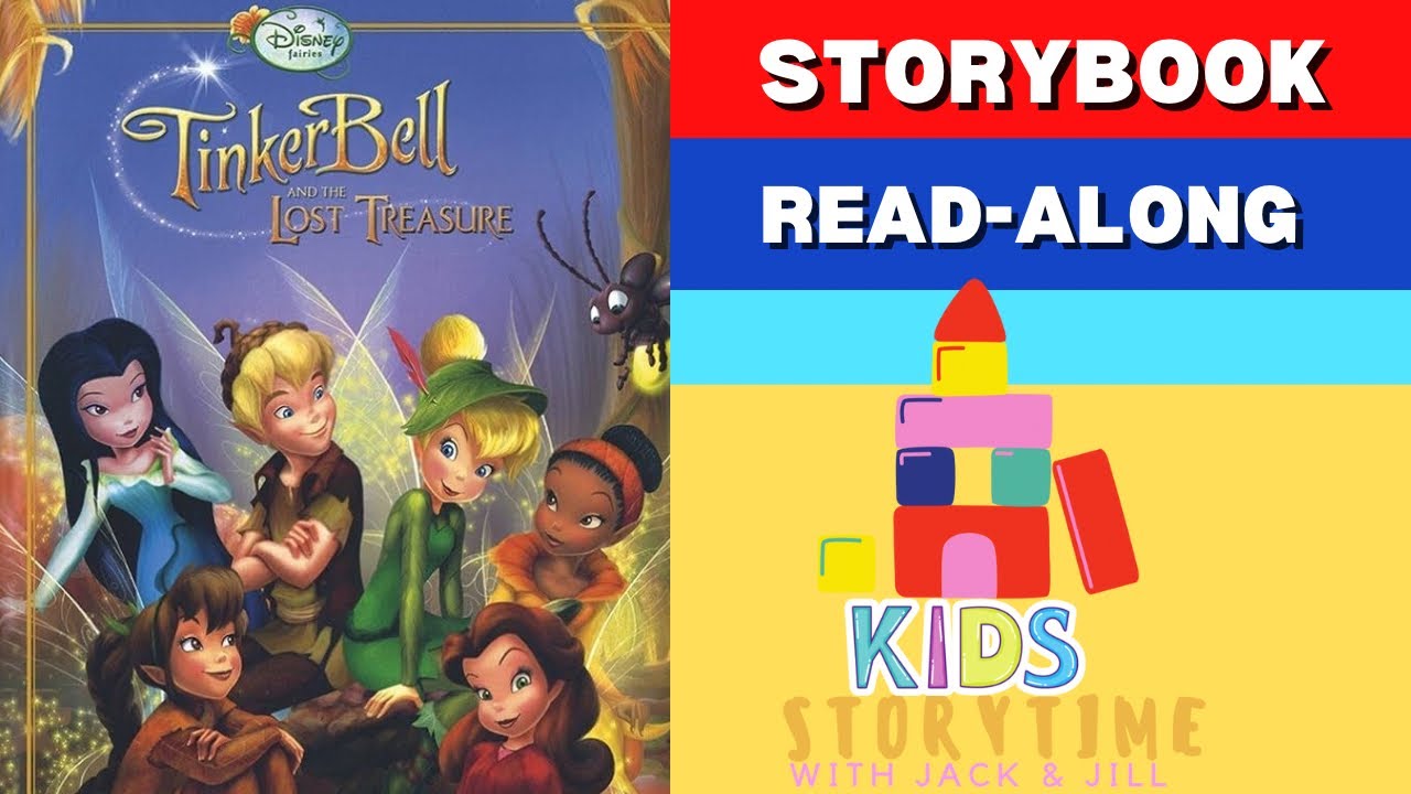 🦋Kids Read Aloud Books : Disney Fairies : TinkerBell and the Lost Treasure