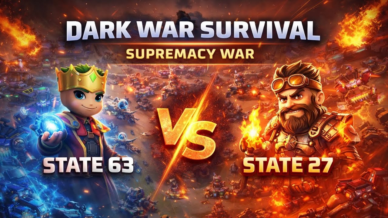 Who Will Dominate? State 63 vs State 27 Supremacy War | Dark War Survival