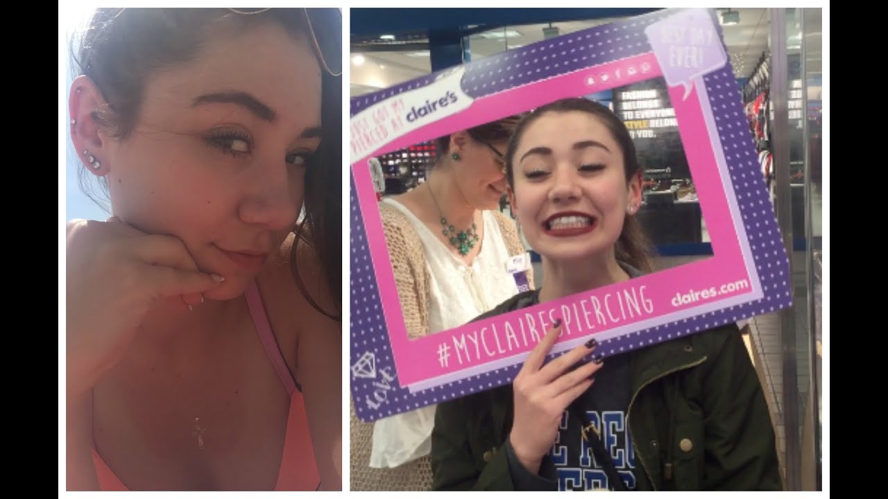 Getting My Third Holes & Middle Cartilage Piercing!!