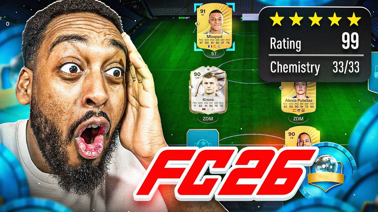 FAROS erstes Draft in FC 26😍...er trifft auf DEUTSCHEN E-SPORTLER🤯