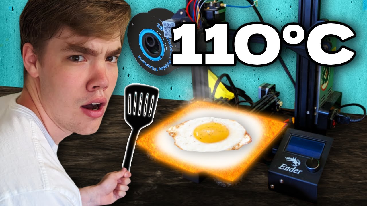 I Cooked an Egg with a 3D Printer