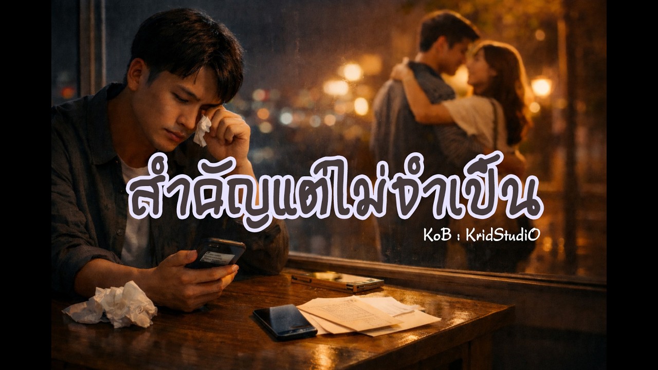 สำคัญแต่ไม่จำเป็น - KoB | KridStudiO | [Official Audio]