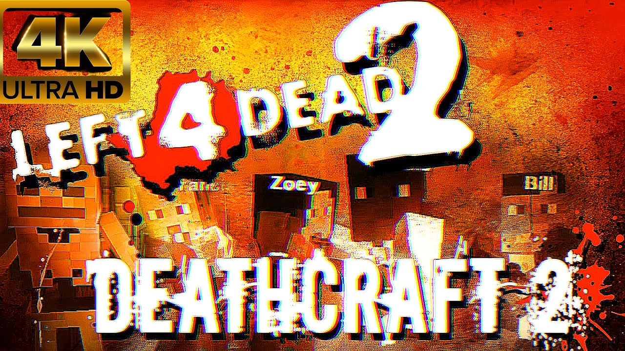 L4D2 DeathCraft II Full Campaign playthrough 2025 #4k