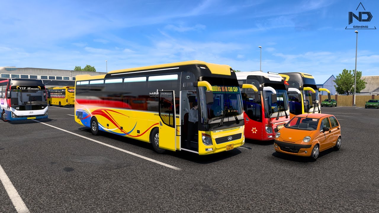ETS2 Online Việt Nam - Xe Giường Nằm Hyundai Universe Đi Về Cà Mau