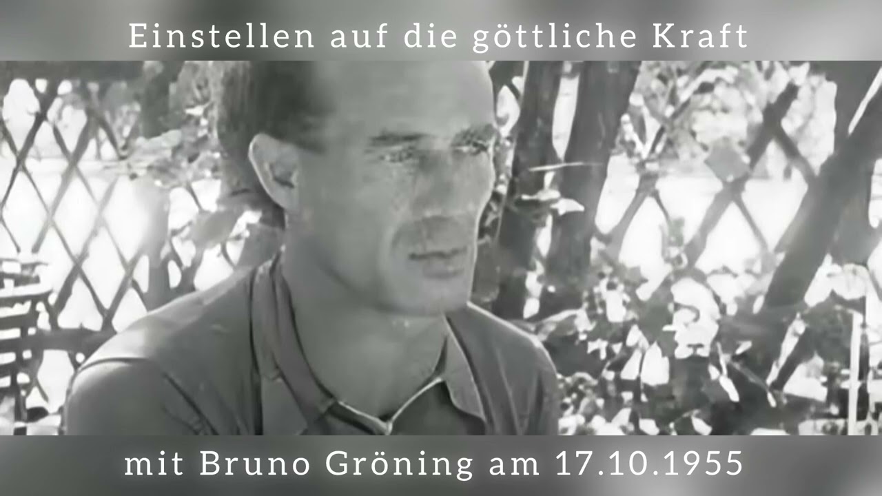 Einstellen auf die göttliche Kraft mit Bruno Gröning Original Stimme & liebevoller Musik von Wivvica