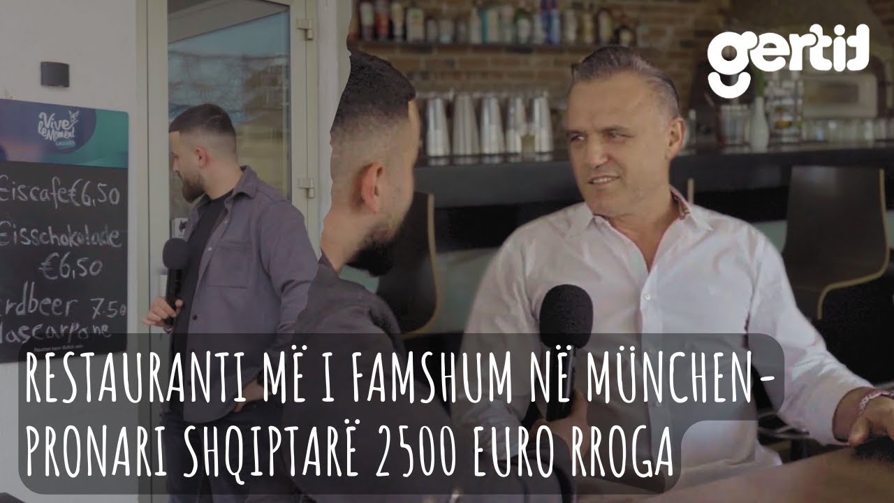 Arlindi viziton Restaurantin më të famshum në München - Pronari Shqiptarë | Shqipet Në Gurbet