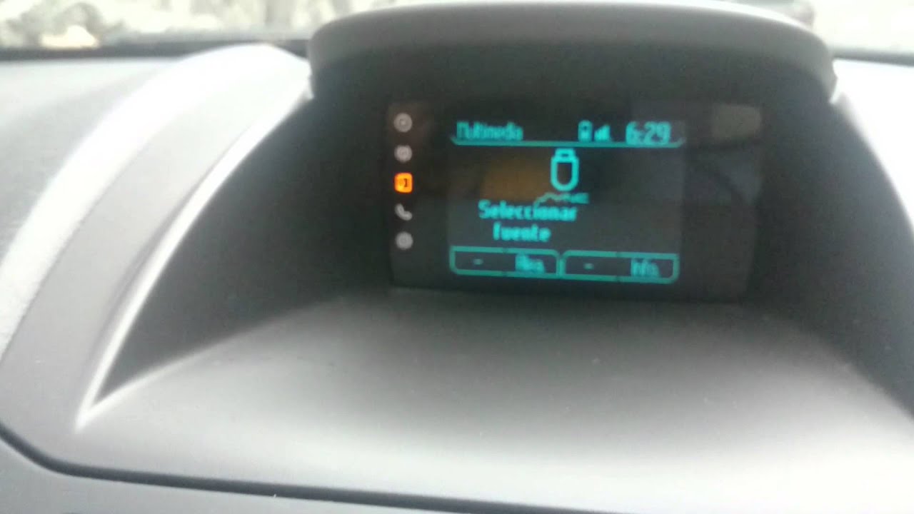 AUTOESTEREO FORD FIESTA 2015 VERSION SE MÉXICO AUDIO BLUETOOTH SYNC, AUXILIAR Y USB AUDIO SPOTIFY