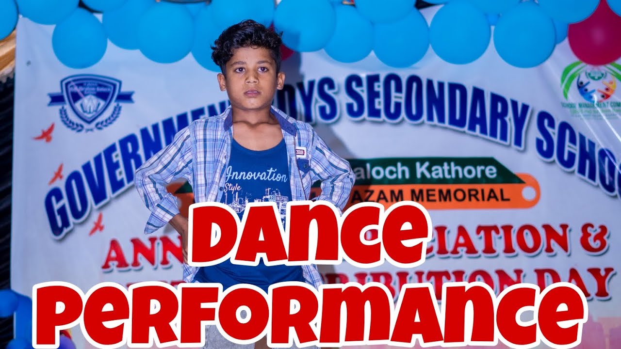 Dance Performance | GBSS Haji Ibrahim Baloch | Kathore | Annual Function 2022-2023