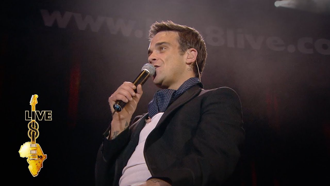 Robbie Williams - Feel (Live 8 2005)