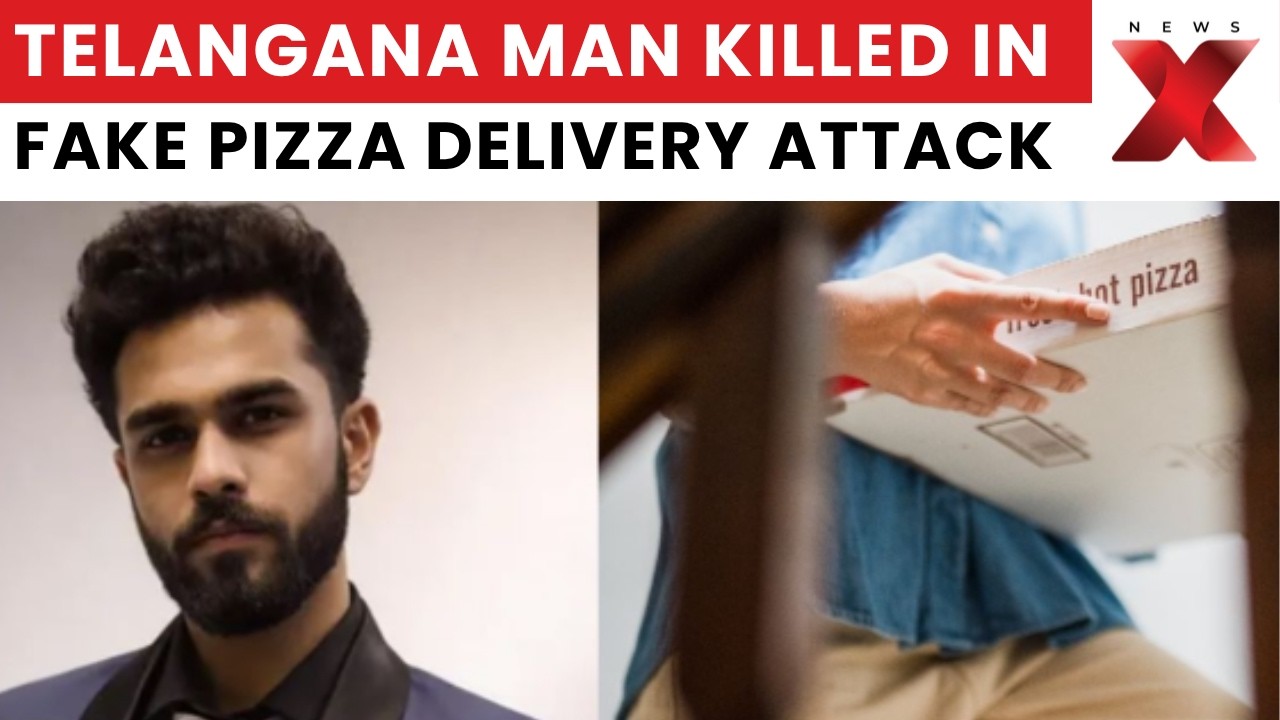 US Pizza Delivery Shooting: Telangana Man Killed in Suspected Fake Order Attack | NewsX