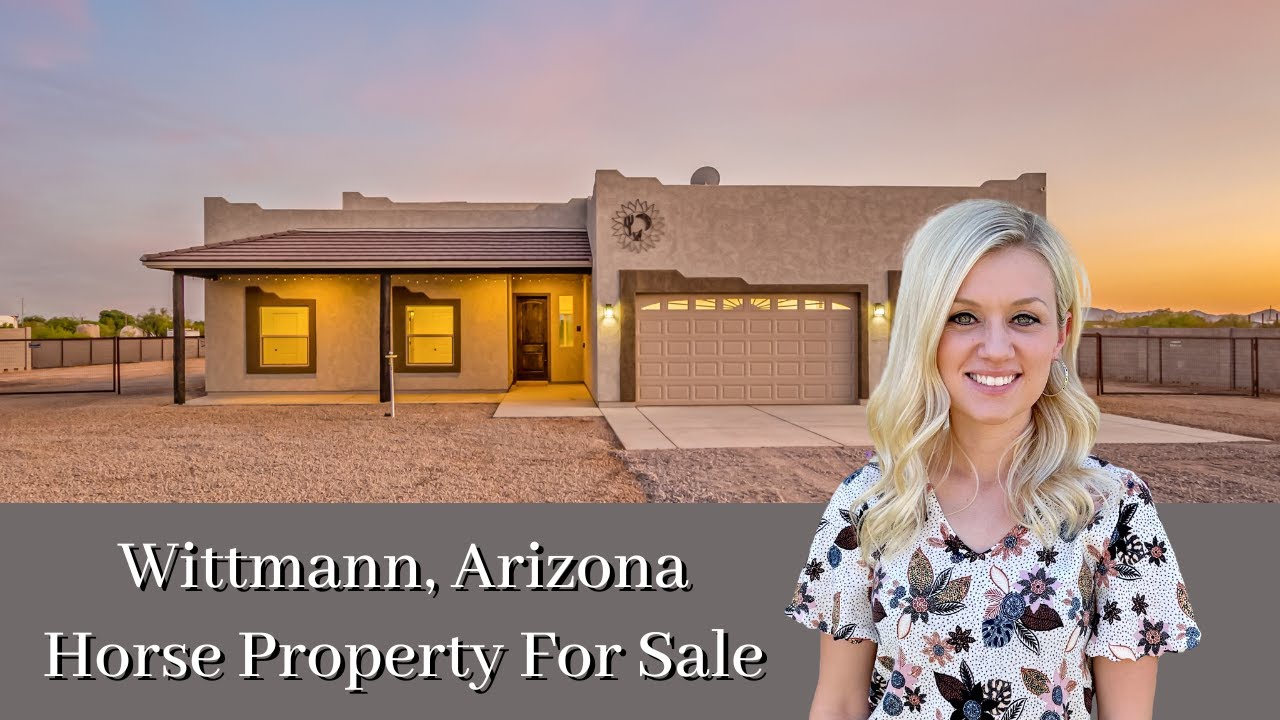 Wittmann, Arizona Horse Property | 20337 W Morning Vista Drive, Wittmann, AZ 85361