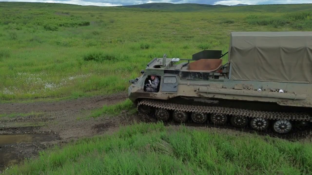 Мтлб-У по бездорожью севера